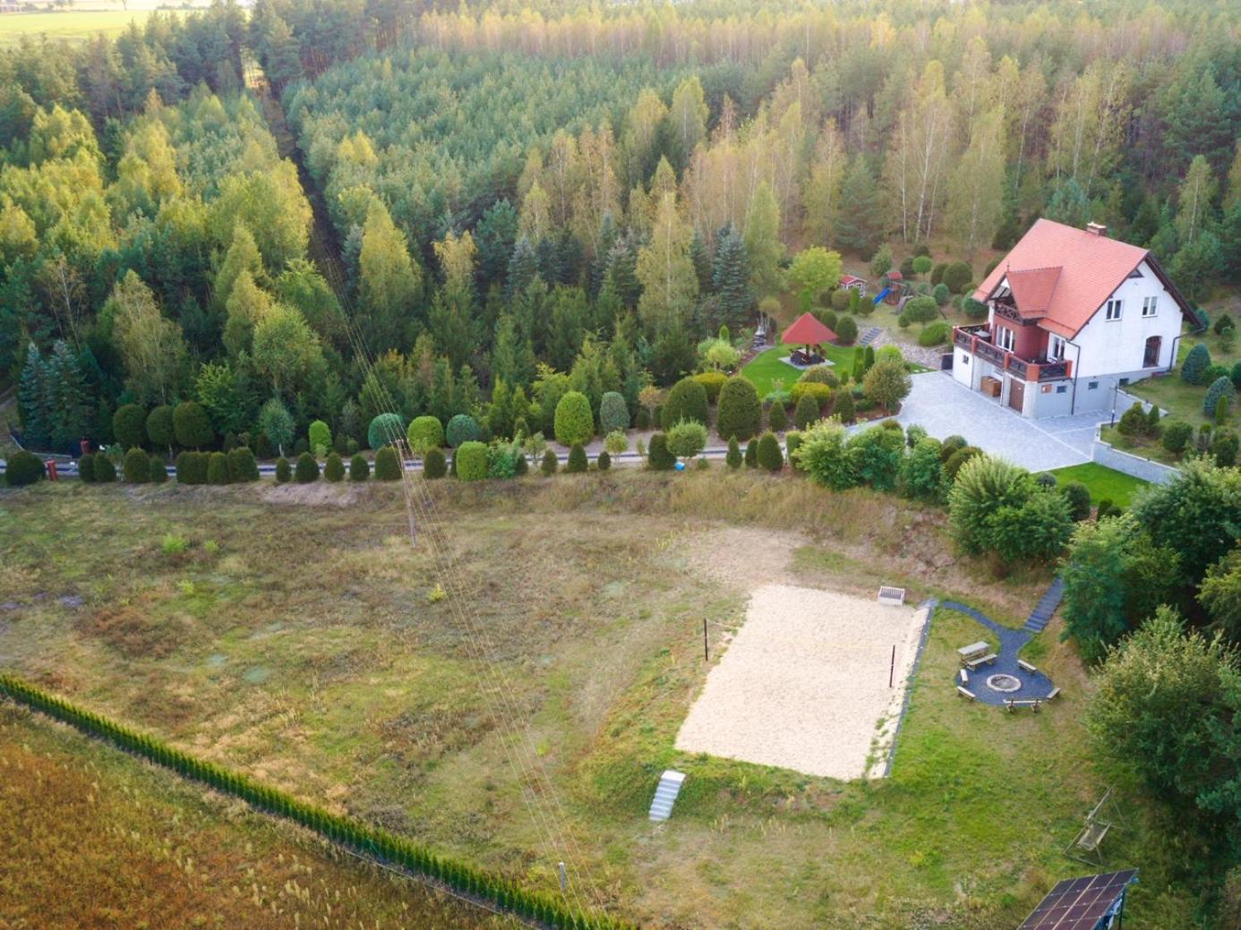 Dom Na Wzgorzu Z Widokiem Na Jezioro Z Balia I Sauna Lipnica  Exterior photo