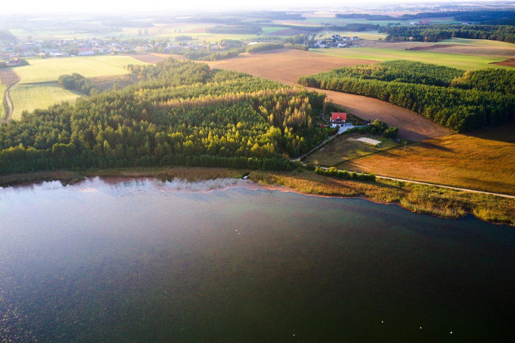 Dom Na Wzgorzu Z Widokiem Na Jezioro Z Balia I Sauna Lipnica  Exterior photo